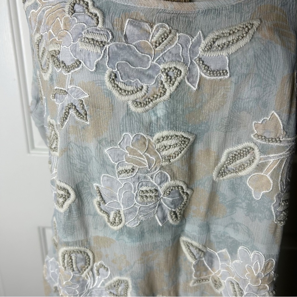 New Sundance Moonshadow Embroidered Bead Dress (size large) - Picture 10 of 12